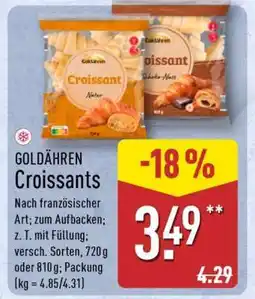 Aldi Nord GOLDÄHREN Croissants Angebot