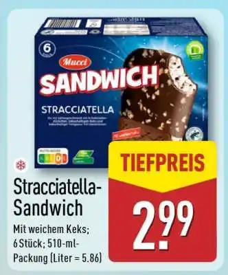 Aldi Nord Stracciatella-Sandwich Angebot