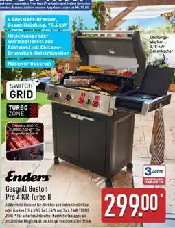 Aldi Nord Gasgrill Boston Pro 4 KR Turbo II Angebot