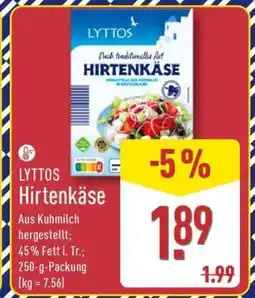 Aldi Nord LYTTOS Hirtenkäse Angebot