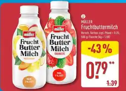 Aldi Nord Müller Fruchtbuttermilch Angebot