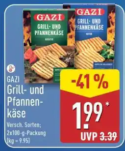 Aldi Nord GAZI Grill- und Pfannenkäse Angebot