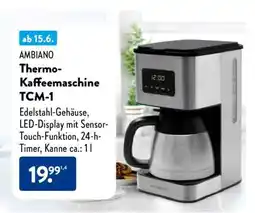 Aldi Nord Thermo-Kaffeemaschine TCM-1 Angebot
