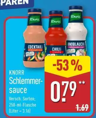Aldi Nord Knorr Schlemmersauce Angebot