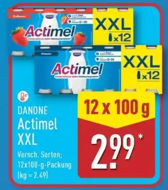 Aldi Nord Actimel XXL Angebot
