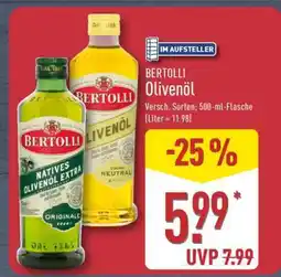 Aldi Nord BERTOLLI Olivenöl Angebot