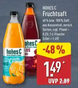 Aldi Nord HOHES C Fruchtsaft Angebot