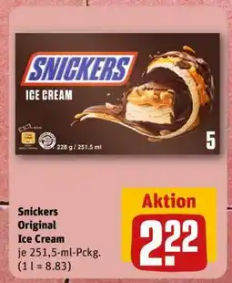 REWE Snickers Original Ice Cream Angebot