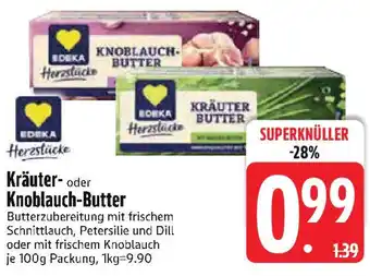 Edeka Kräuter- oder Knoblauch-Butter Angebot