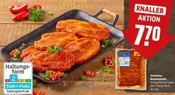 REWE Schweine-Nackensteaks in Paprikamarinade, XXL Family Pack, je 1 kg Angebot