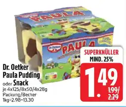 Edeka Dr. Oetker Paula Pudding Angebot