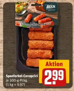 REWE Spanferkel-Cevapcici Angebot
