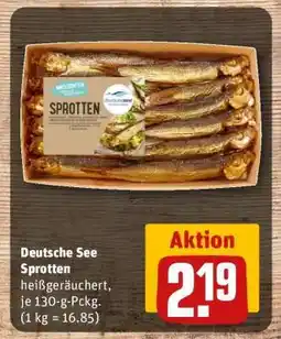 REWE Deutsche See Sprotten Angebot