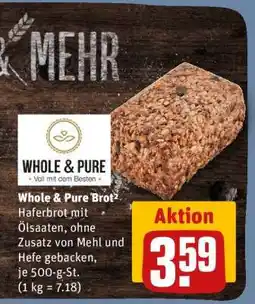 REWE Whole & Pure Brot Angebot
