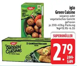 Edeka iglo Green Cuisine Angebot