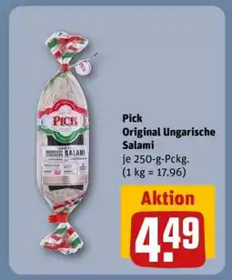REWE Pick Original Ungarische Salami Angebot