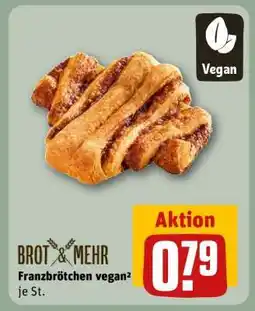 REWE Franzbrötchen vegan² Angebot