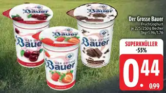 Edeka Der Grosse Bauer Fruchtjoghurt Angebot