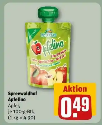 REWE Spreewaldhof Apfelino Angebot