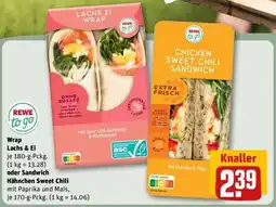REWE Wrap Lachs & Ei Angebot