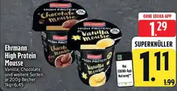 Edeka Ehrmann High Protein Mousse Angebot