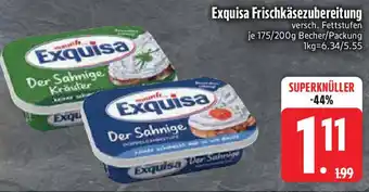Edeka Exquisa Frischkäsezubereitung Angebot