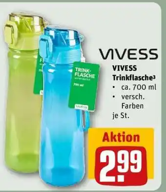 REWE VIVESS Trinkflasche³ Angebot