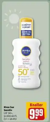 REWE Nivea Sun Sensitiv Angebot