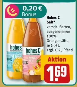 REWE Hohes C Saft Angebot
