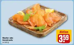REWE Räucher- oder Graved-Lachs Angebot