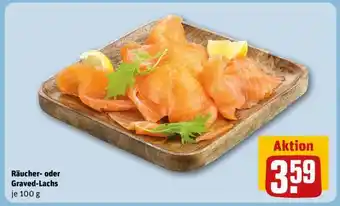 REWE Räucher- oder Graved-Lachs Angebot