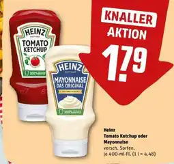 REWE Heinz Tomato Ketchup oder Mayonnaise Angebot
