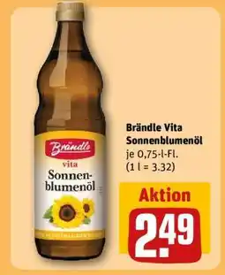 REWE Brändle Vita Sonnenblumenöl Angebot