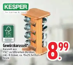 Edeka KESPER Gewürzkarussell Angebot