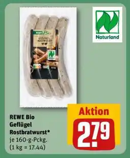 REWE REWE Bio Geflügel Rostbratwurst Angebot