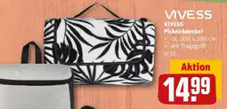 REWE VIVESS Picknickdecke Angebot
