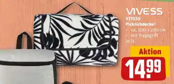REWE VIVESS Picknickdecke Angebot