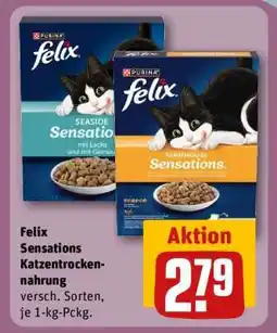 REWE Felix Sensations Katzentrocken-nahrung Angebot