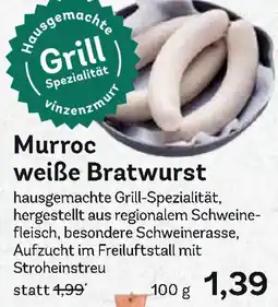 Edeka Murroc weiße Bratwurst Angebot