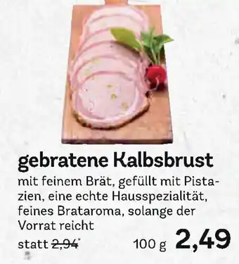 Edeka gebratene Kalbsbrust Angebot