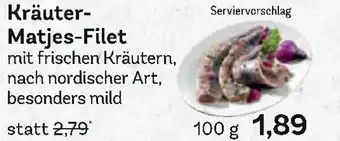 Edeka Kräuter- Matjes-Filet Angebot