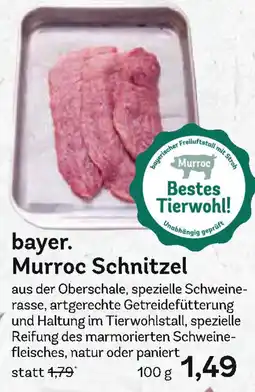 Edeka bayer. Murroc Schnitzel Angebot