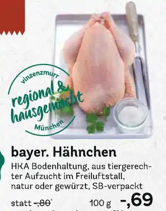 Edeka bayer. Hähnchen Angebot