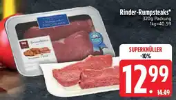 Edeka Rinder-Rumpsteaks Angebot