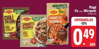Edeka Maggi Fix oder Würzpaste Angebot