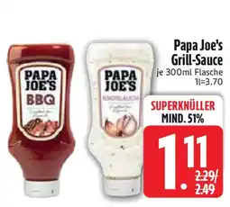 Edeka Papa Joe's Grill-Sauce Angebot