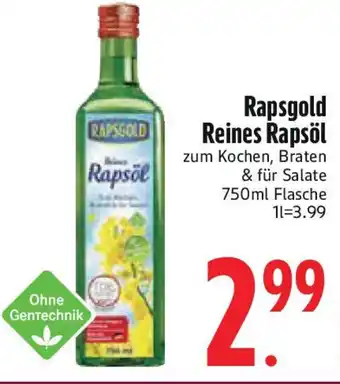 Edeka Rapsgold Reines Rapsöl Angebot