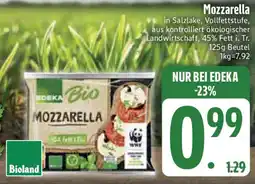 Edeka EDEKA Bio Mozzarella Angebot