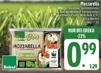 Edeka EDEKA Bio Mozzarella Angebot
