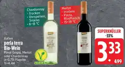 Edeka Italien perla terra Bio-Wein Angebot